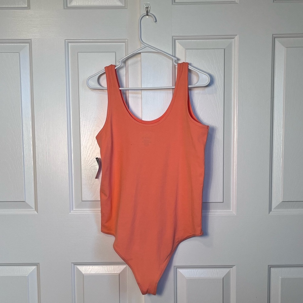 NEW - Torrid Bodysuit, Orange, size 0 - Picture 2 of 5